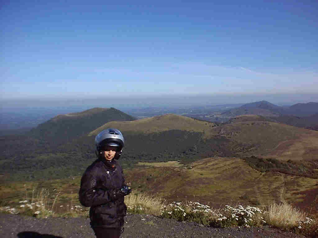 Vue du Puy de Dôme.