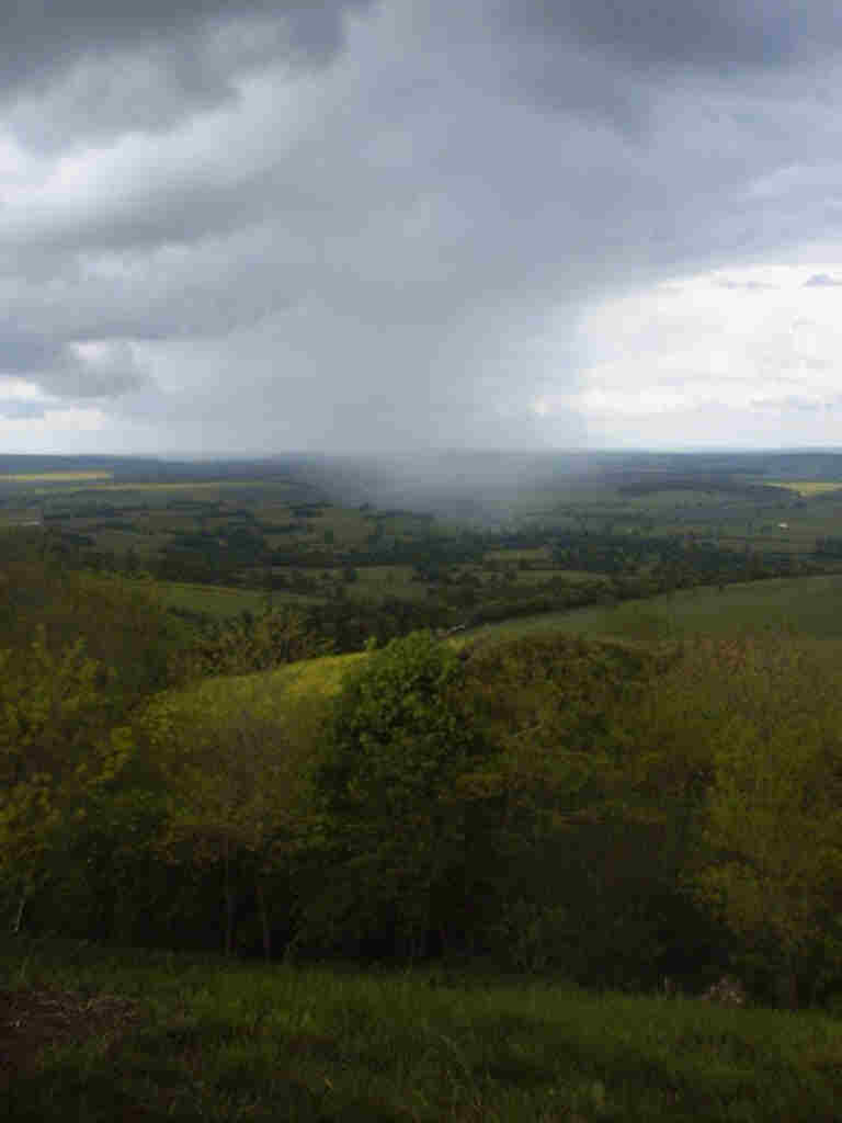 Point de vue depuis la butte de Montenoison