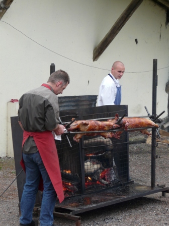 Le chef aux fourneaux