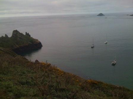 Mouillage à Sark